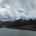bergsee,wolken